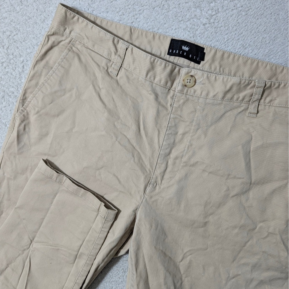 Under 510 Chino Pants Mens 34/26 Beige Stretch Lightweight